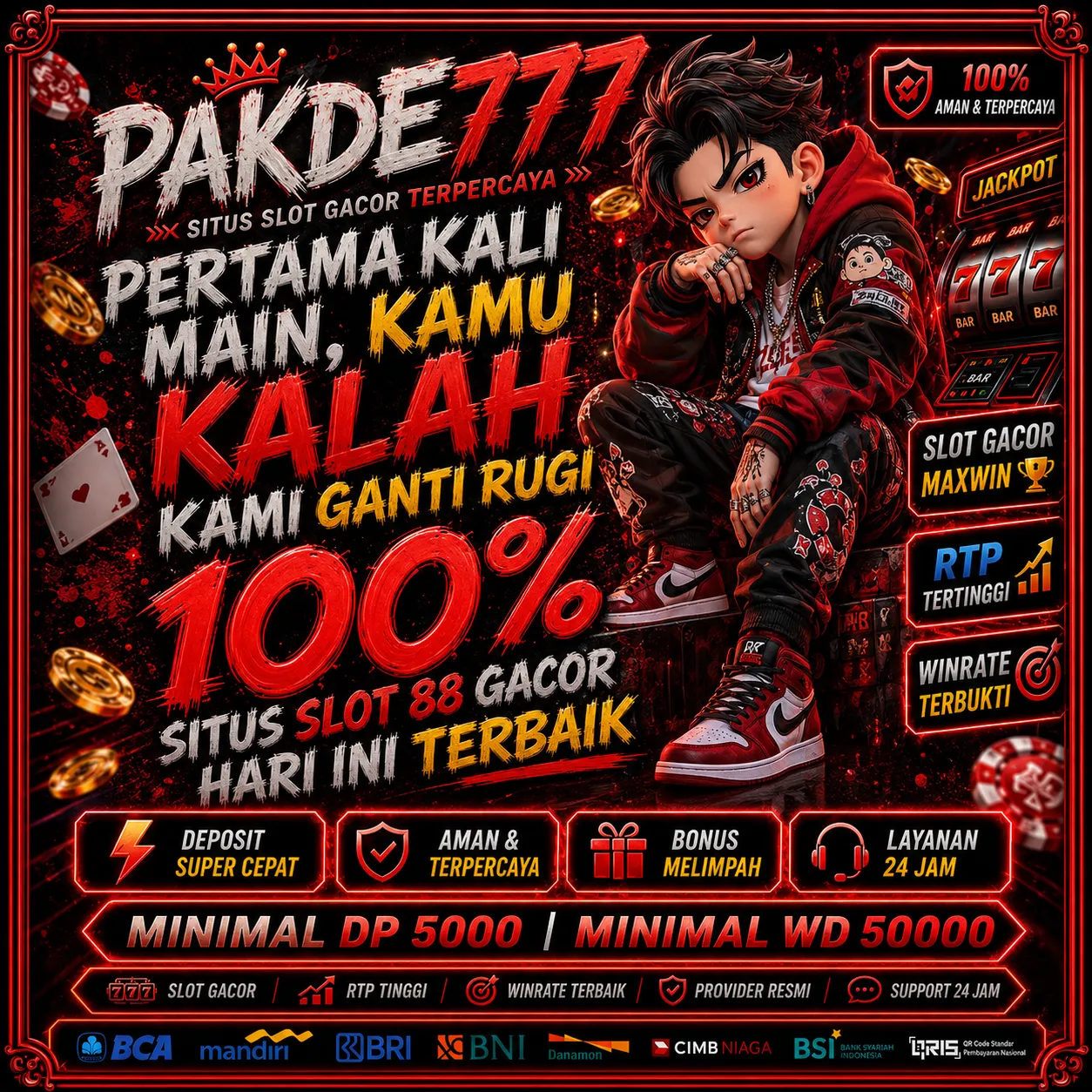 PAKDE777 Banner